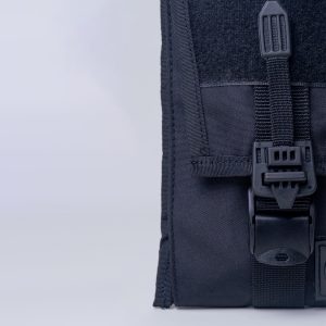 essential gear waterproof chest pouch with spanish buckle system